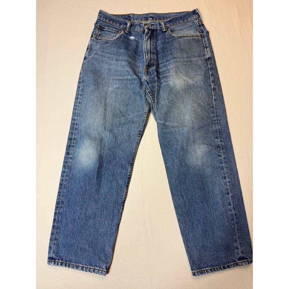 Mens Levi’s 550 Relaxed Fit W34 L29 Vintage Denim Jeans Classic